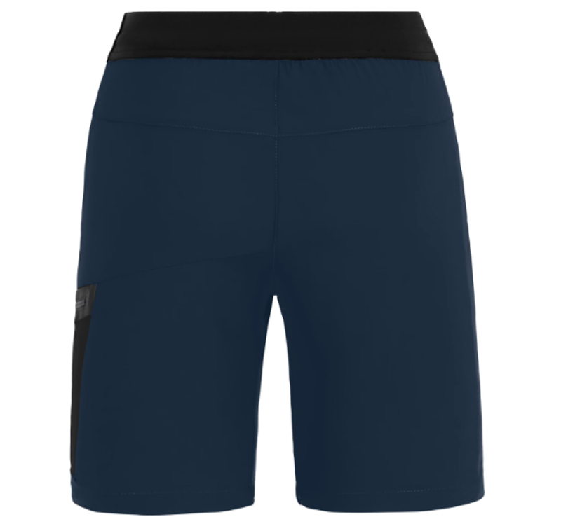 Salewa Boy's Agner Durastretch Shorts in Navy Blazer-1